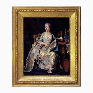 Angelo Granati, Portrait of a Noblewoman, Oil on Canvas, 2006, Framed