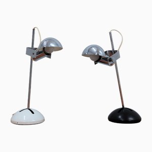 Model T395 Table Lamps by Robert Sonneman for Luci Italia, 1970s, Set of 2