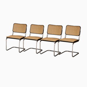 S32 Dining Chairs by Marcel Breuer for Thonet, 1980s, Set of 4