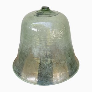 Antike französische Gewächshausglocke aus mundgeblasenem Glas, 1890er