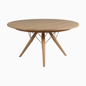 PP75 Circular Dining Table in Oak attributed to Hans J. Wegner for PP Møbler, Denmark, 2010s