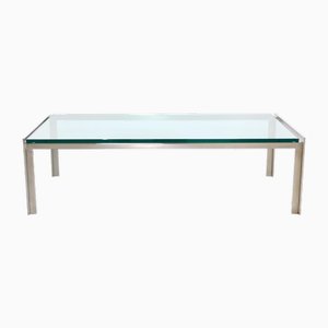 Glass Model M2 Coffee Table by Hank Kwint for Metaform, 1980s