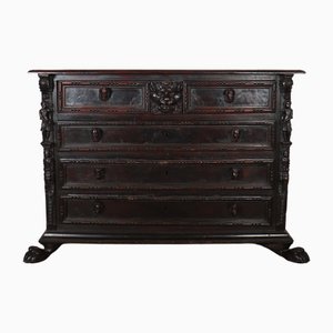 18th Century Italian Walnut Commode