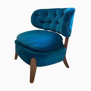 Easy Chair attributed to Otto Schulz, Sweden, 1940s