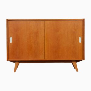 Oak Model U-452 Chest by Jiri Jiroutek for Interier Praha, 1960s