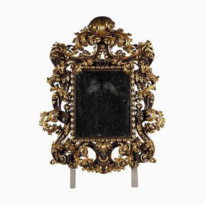 Specchio con cornice barocca, 1700