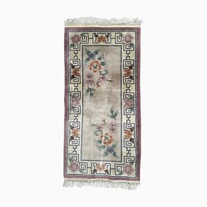 Chinesischer Vintage Art Deco Bobyrugs Teppich, 1980er