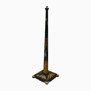Edwardian Lacquered Chinoiserie Floor Lamp, 1890s