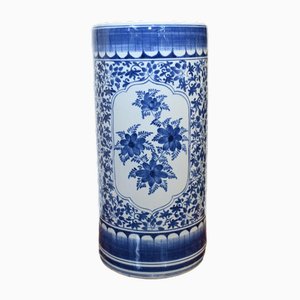 Chinese Ming Porcelain Urn or Umbrella Stand, 1930s