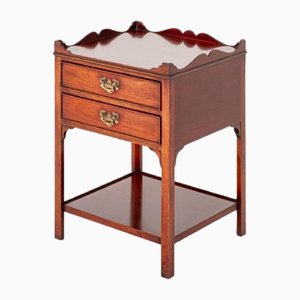 Georgian Revival Bedside Chest in Mahogany, 1890s