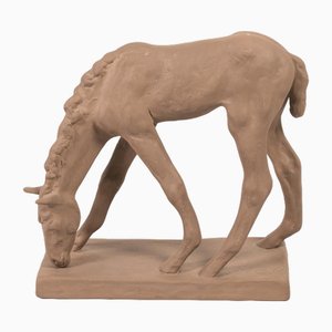 Cheval en Céramique par Else Bach