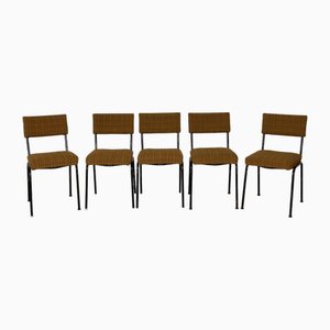 Sedie Mid-Century, set di 5