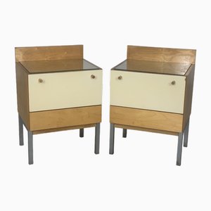 Mid-Century Bed Tables, Set of 2