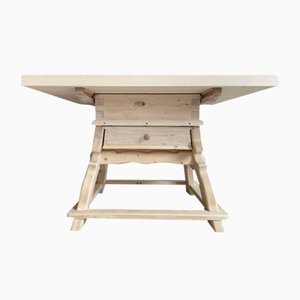 Farm Table in Natural Wood Spruce