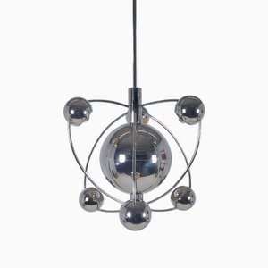 Italian Satellite Chandelier by Goffredo Reggiani, 1960s