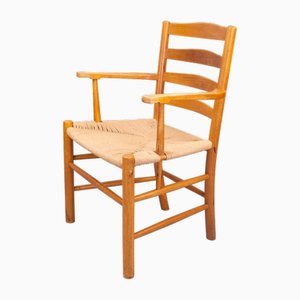 Mid-Century Swedish Carver Chair with Arms from Nordiska Kompaniet, 1950s