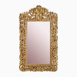 Großer Vergoldeter Italienischer Spiegel, 18. Jh., 1780er