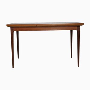 Mid-Century Extendable Walnut Dining Table from Lübke, 1960s