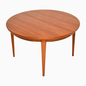 Vintage Danish Teak Extending Dining Table by Gunni Omann, 1960s