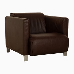 Leather Model 6300 Armchair from Rolf Benz