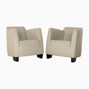 Leather Sena Armchairs from Team by Wellis, Set of 2