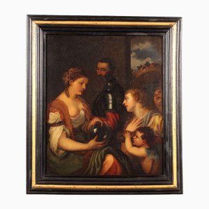 Allegory of Married Life, Oil Painting, Framed