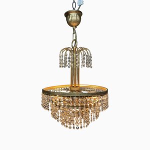 Small Vintage Waterfall Chandelier