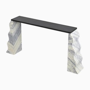 Marble Montenegro Console Table by Ettore Sottsass, 1980s