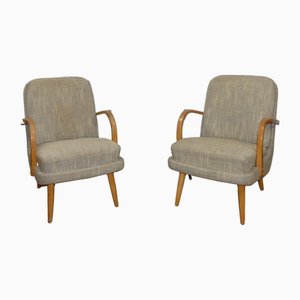 Cocktail Chair in Mottled Gray, 1950s