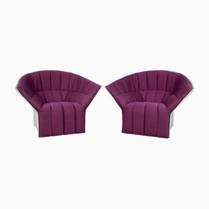 Set of Vintage French Love Seats by Inga Sampe for Ligne Roset, 1980