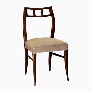 Silla vintage de madera, años 50