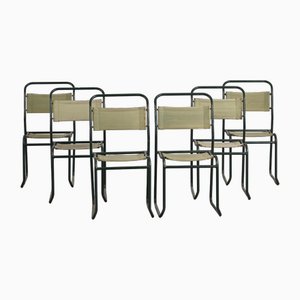 Chairs by Bruno Pollack, 1930s, Set of 6