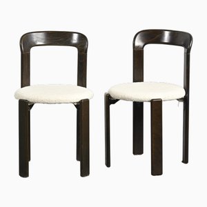 Stühle von Bruno Rey für Dietiker, 1970er, 2er Set