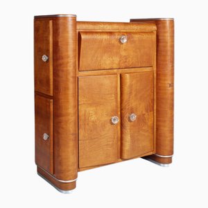 Vintage Art Deco Bar Sideboard by A. Fallica for A. Liporesi, 1940s