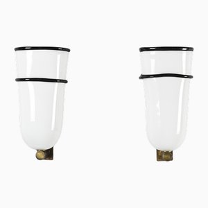 Large Murano Glass Sconces, 196, Set of 2
