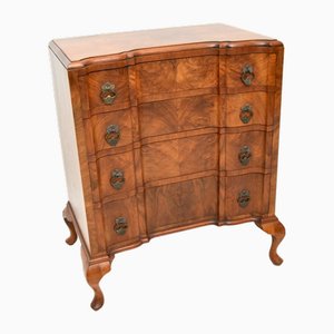 Antique Figured Walnut Chest of Drawers, 1890
