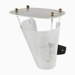 Vintage French Wall Sconce in Perforated Métal, 1950s