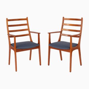 Chaises de Salle à Manger Vintage en Teck de Ks Møbler, 1960s, Set de 2