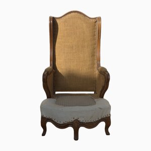 Louis XV Nursery Chair in Walnut, Set of 2