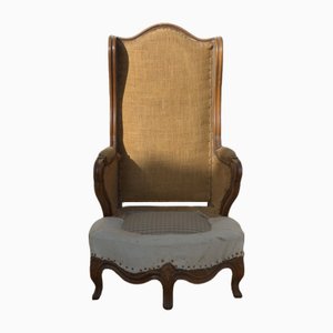 Set of Louis XV Nursery Chair in Walnut
