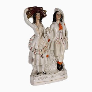 Statue in Porcelain from Staffordshire