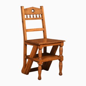 Metamorpher Vintage Stuhl aus Eiche