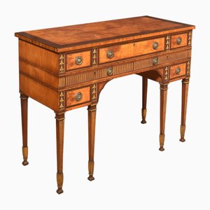 Georgian Style Mahogany Inlaid Desk