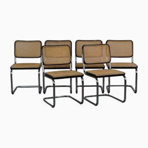 Sillas modelo S32 vintage de Mart Stam & Marcel Breuer para Thonet. Juego de 6