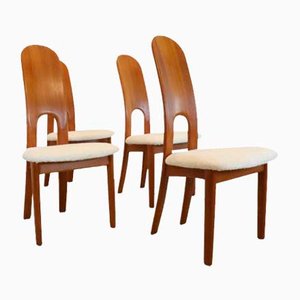 Vintage Dining Chairs by Niels Koefoed for Koefoeds Hornslet, Set of 4