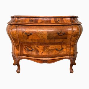 Comò veneziano della metà del secolo in legno intarsiato