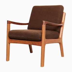 Mid-Century Senator Easy Chair by Ole Wanscher for France & Son, 1960s