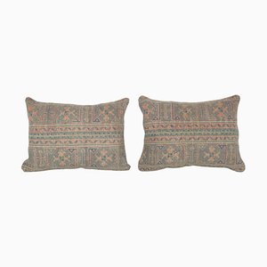 Tribal Wool Handmade Lumbar Covers, Set of 2
