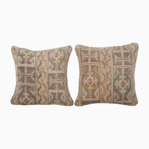 Turkish Soft Wool Small Pillow Covers, Set of 2