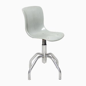 Italian Height-Adjustable Swivel Office Chair